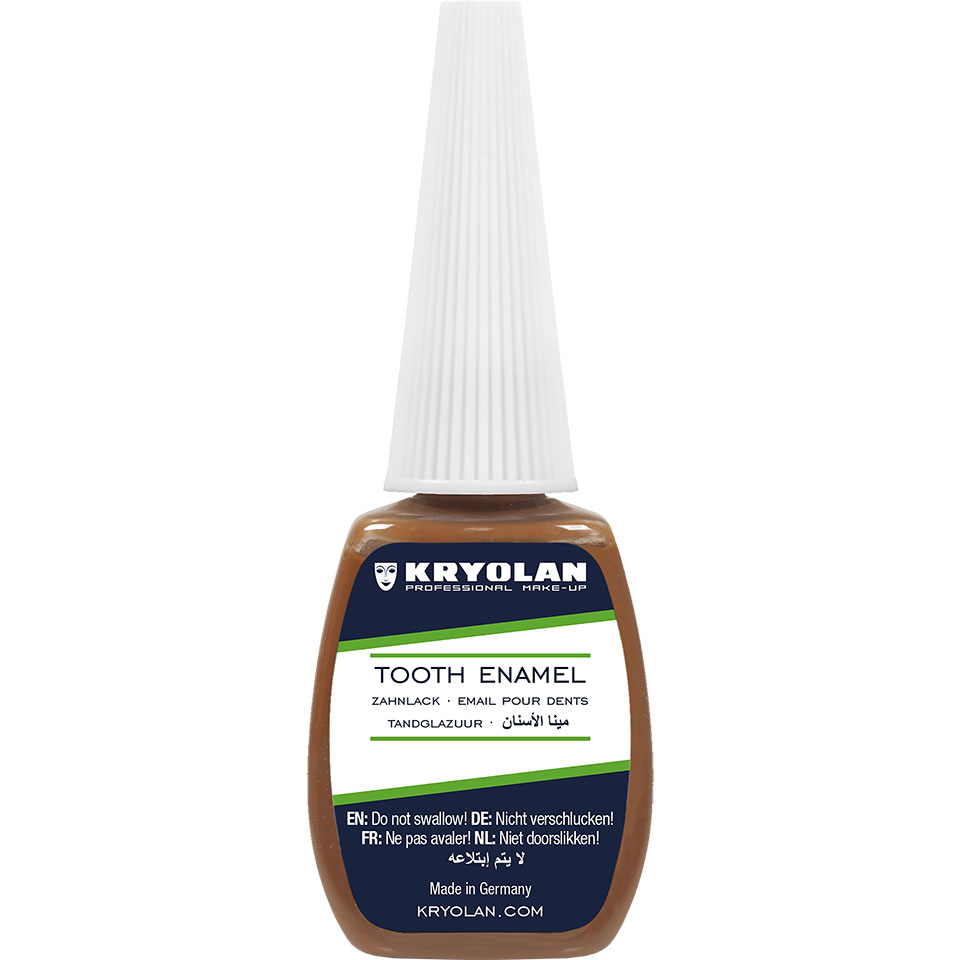 Tandlack / Tooth Enamel BROWN/BRUN 12 ml - Kryolan