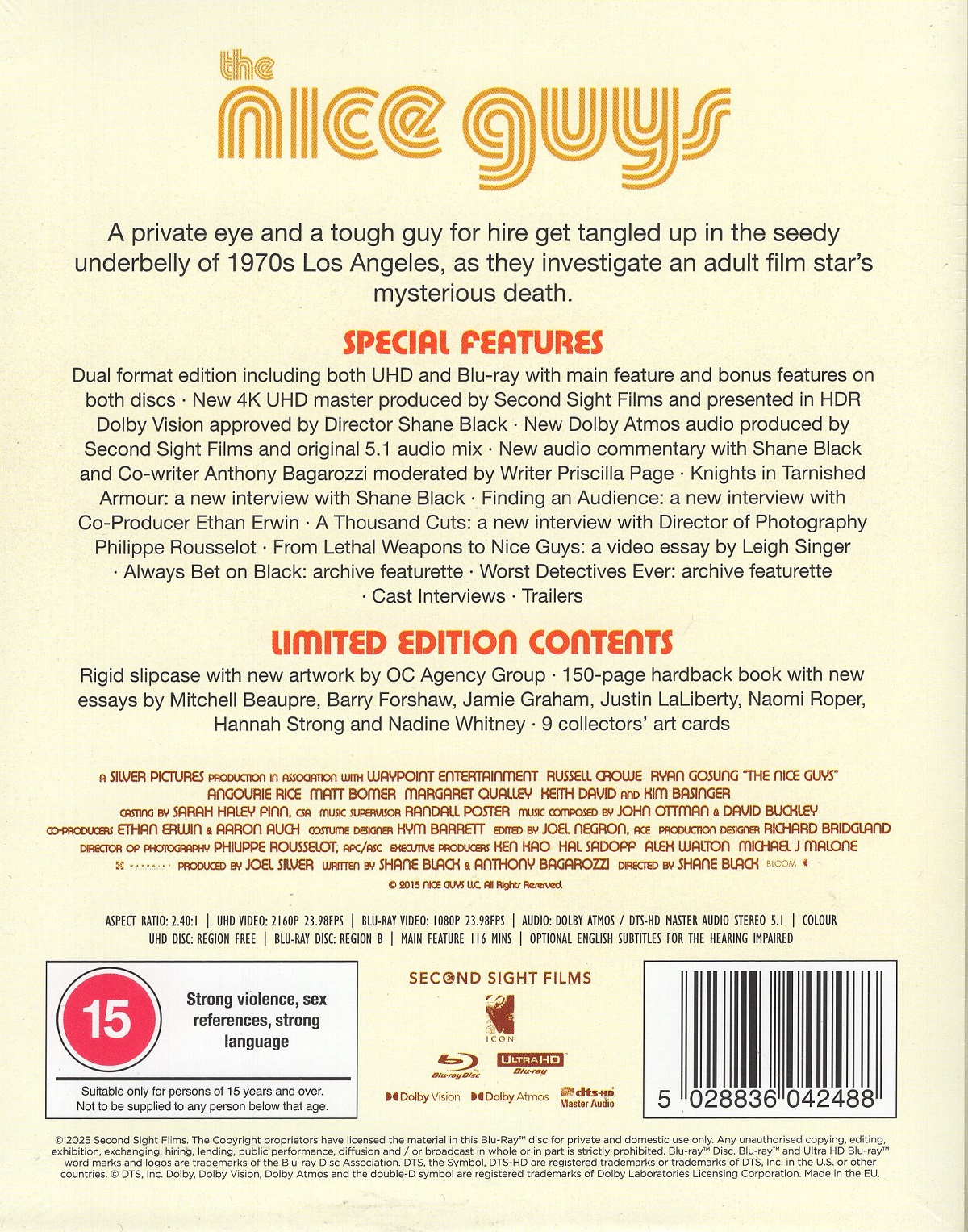 Nice Guys (Limited Edition) (ej svensk text) (4K Ultra HD + Blu-ray) - 2