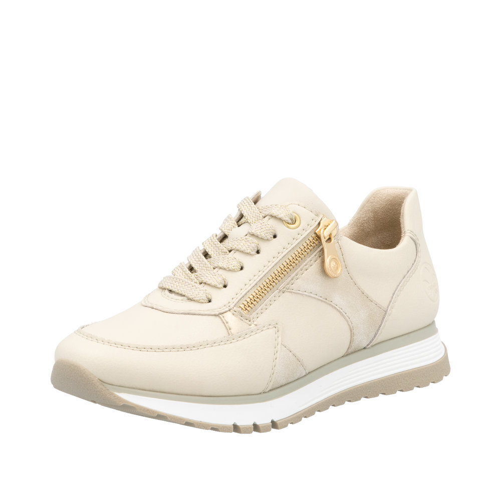 Rieker Damsneaker X-tra Wide Beige