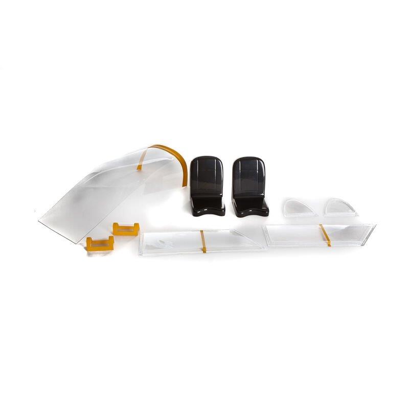 Hangar 9 Window Set with Seats: Carbon Cub 15cc