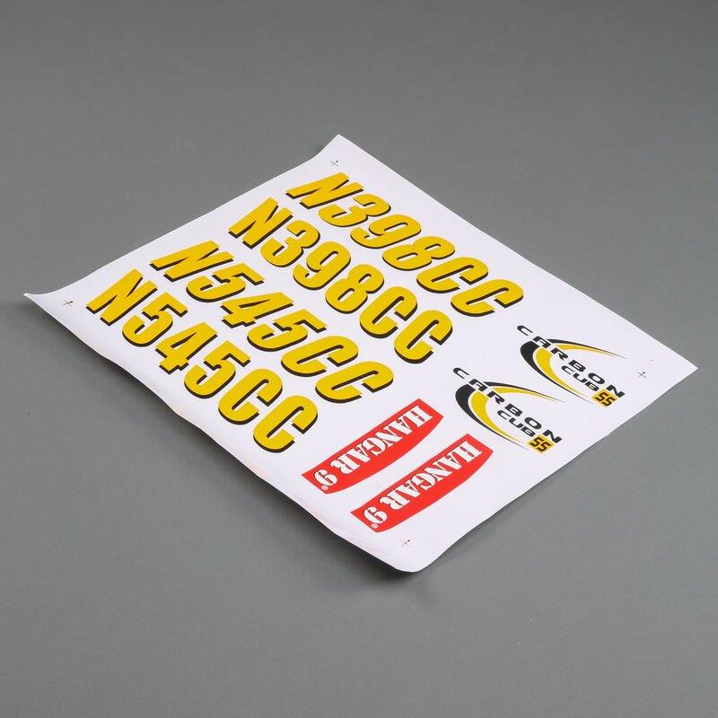 Hangar 9 Decal Sheet: Carbon Cub 15cc