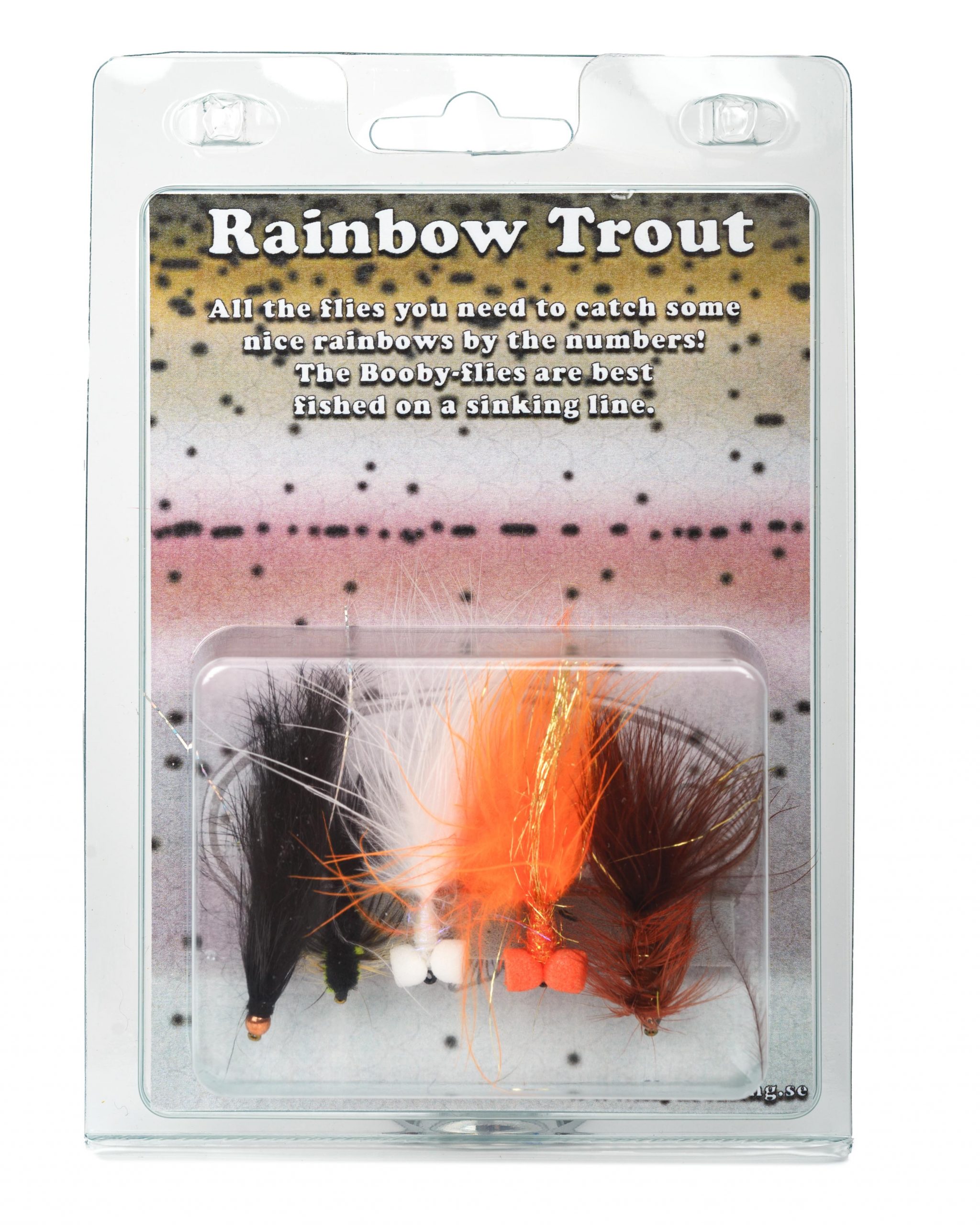 Fly dressing Rainbow Trout flugkit