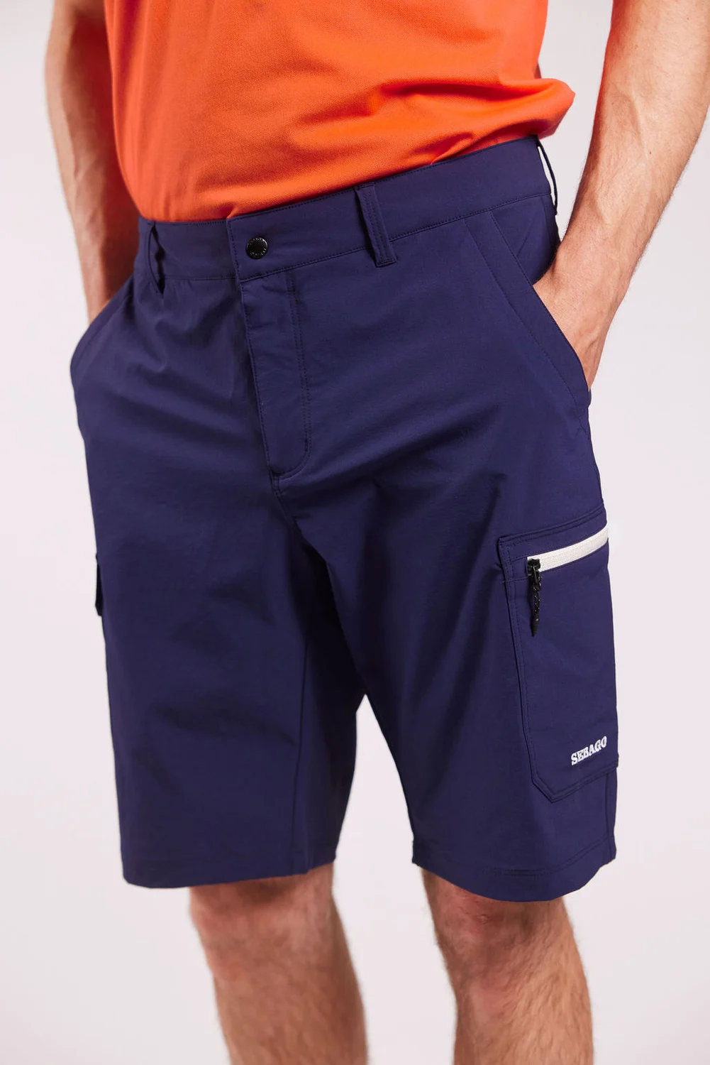 Sebago - Performance Cargo Shorts - Navy - 3