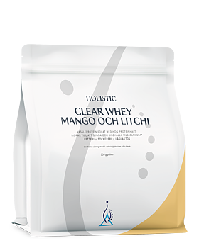 Clear Whey vassleproteinisolat mango och litchi, 500g