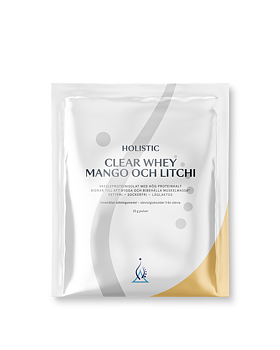 Clear Whey mango och litchi, 25g
