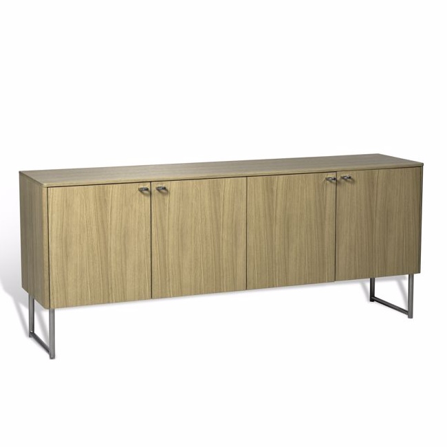 Sideboard Deus vitpigmentera ek h 60 cm Mavis - 2