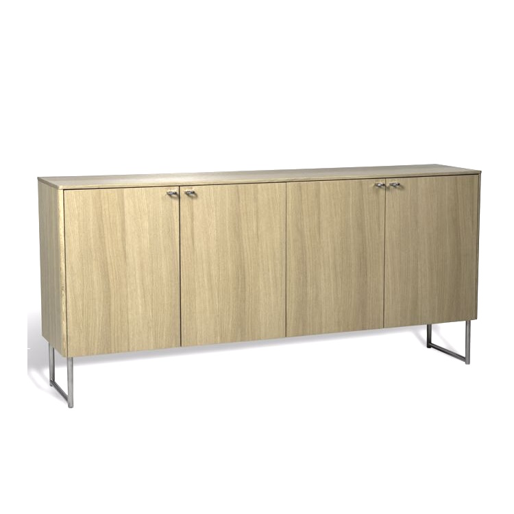 Sideboard Deus vitpigmenterad ek h 75 cm Mavis - 2