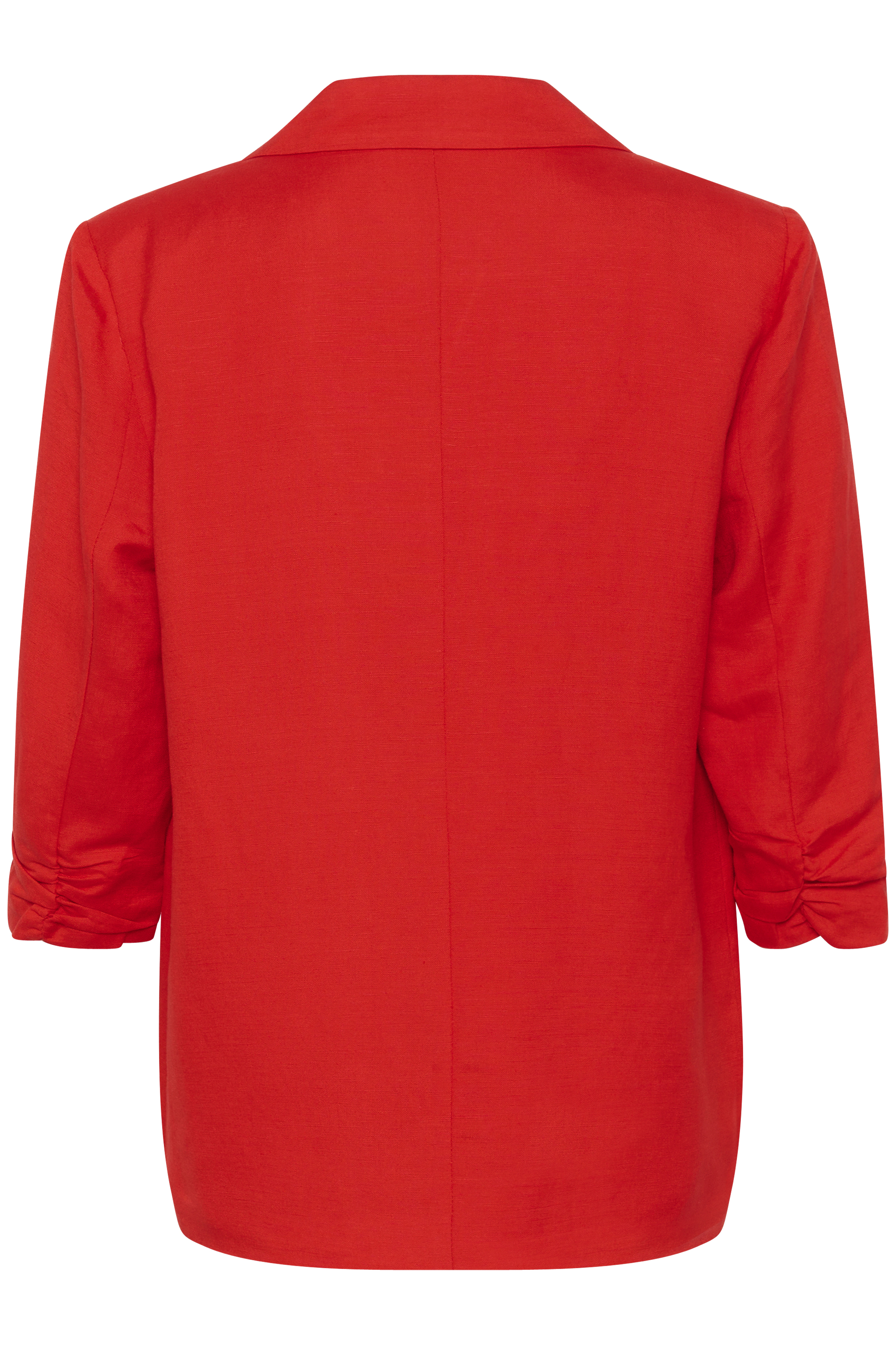 CRLinna Blazer  Flame Scarlet Röd Linnekavaj - 5
