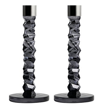 Carat Candlestick Graphite set of 2