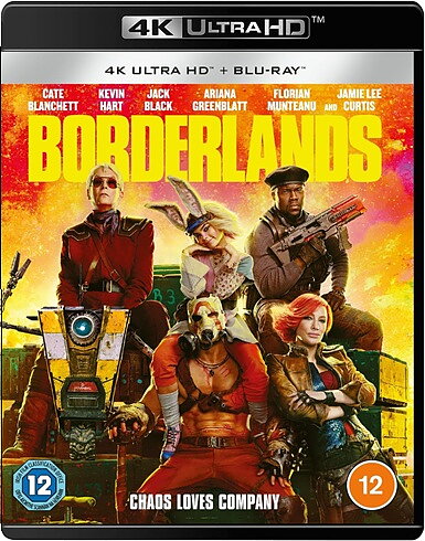 Borderlands (BLU-RAY 4K ULTRA HD + BLU-RAY)