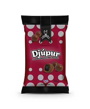 Súkkulaði Djúpur - Isländsk Lakrits 