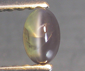 Gema de ojo de gato de alejandrita natural suelta, extremadamente rara, de 0,30 ct - 3