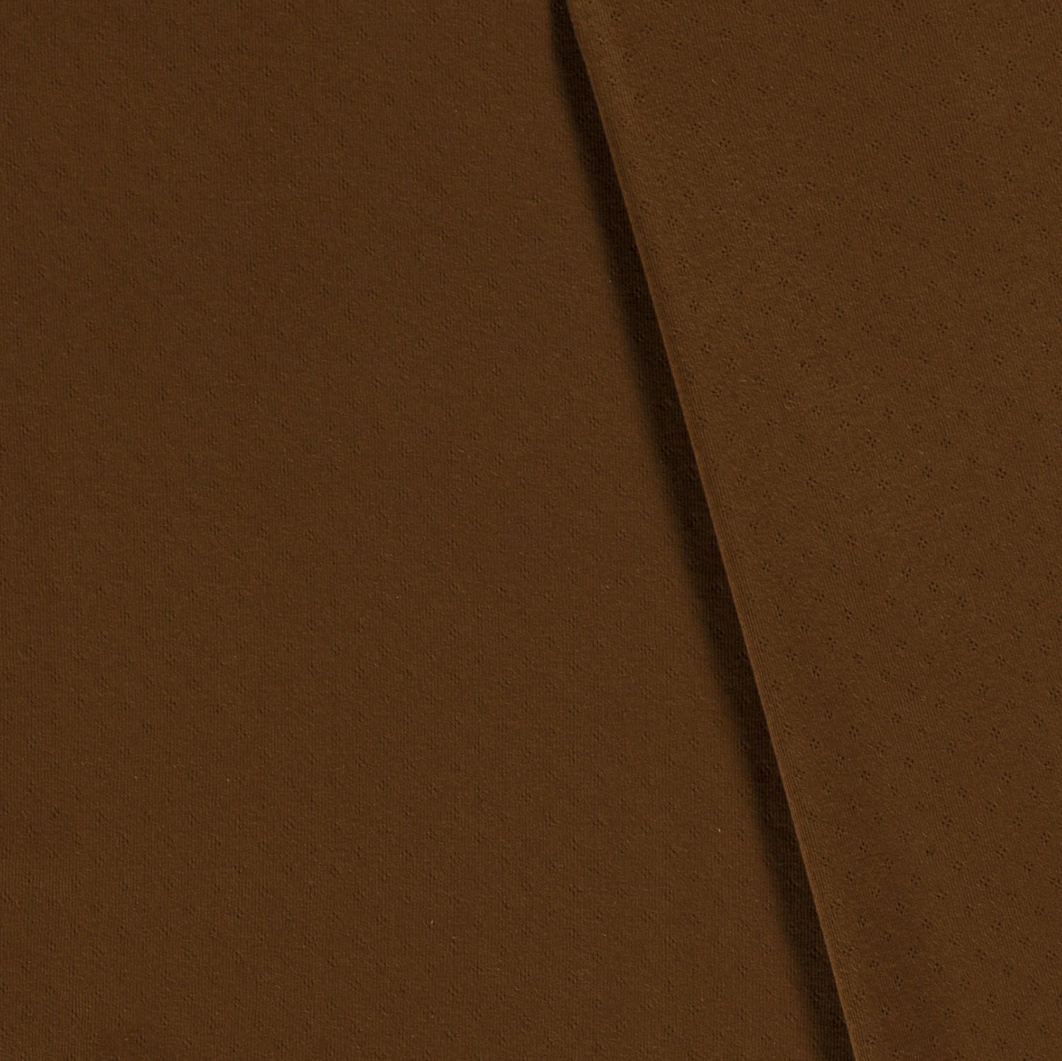 POINTELLE JERSEY - WARM BROWN - 4