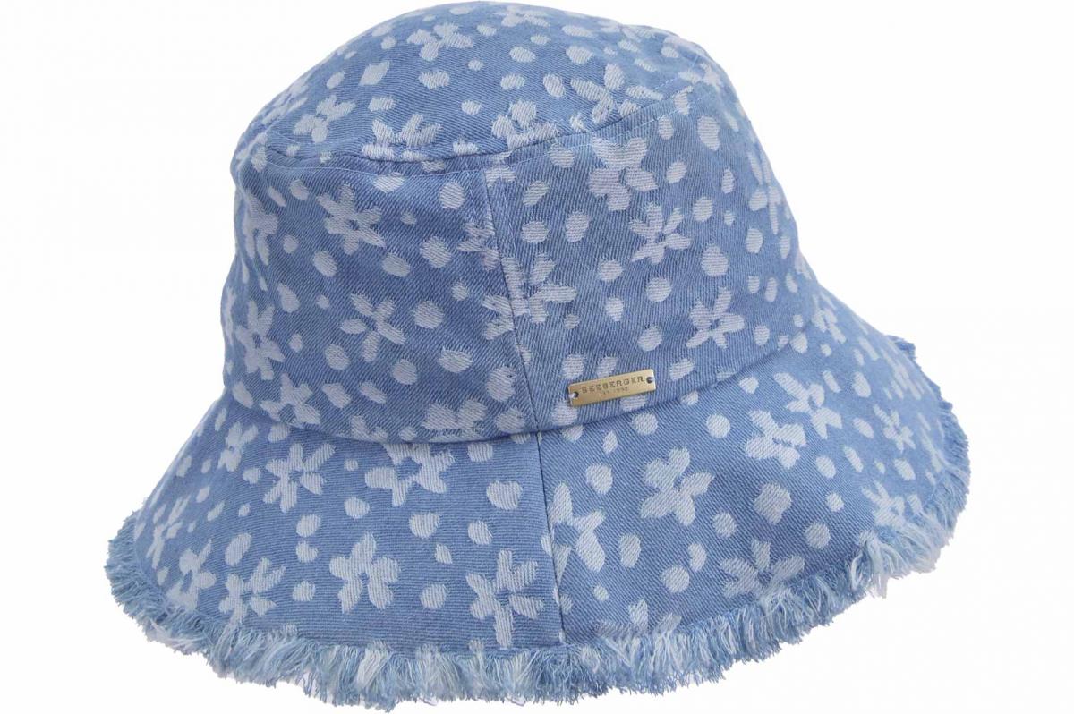 Bucket med fransad kant på brättet 