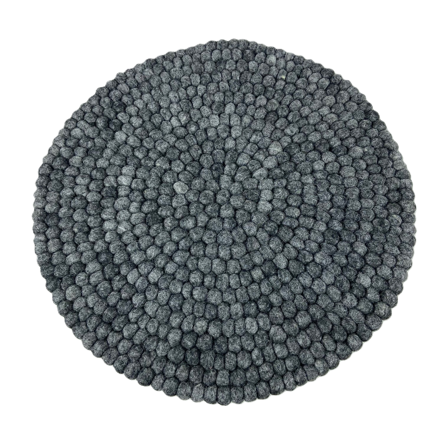 Wooldesign grytunderlägg av ullbollar, 33 cm, mix - 6