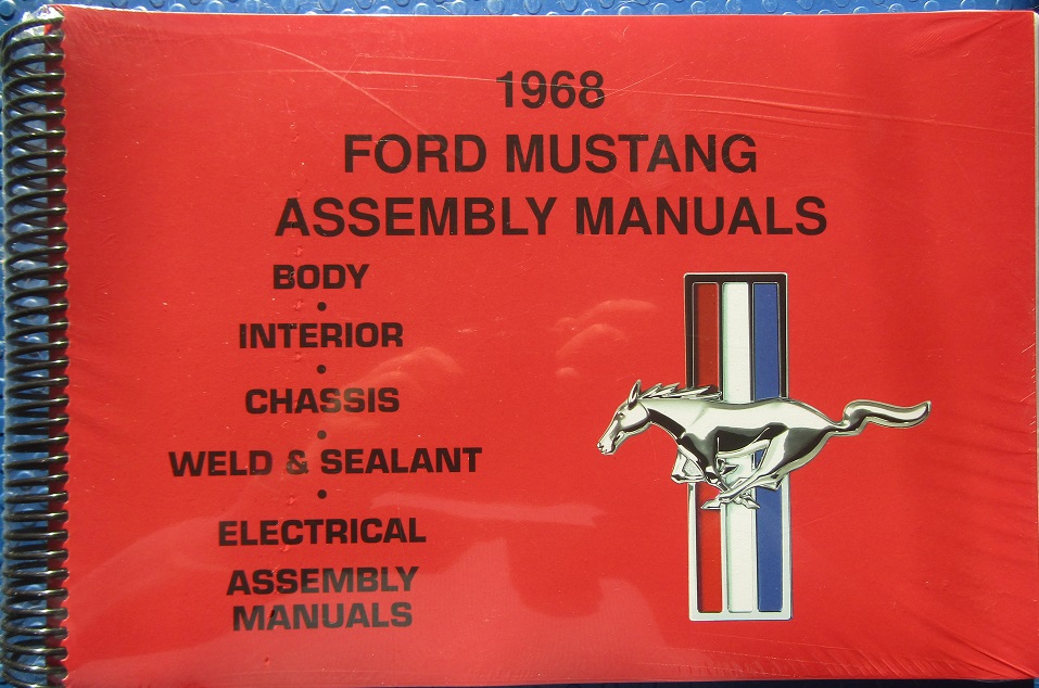 1968 Ford Mustang Assembly Manuals - 2