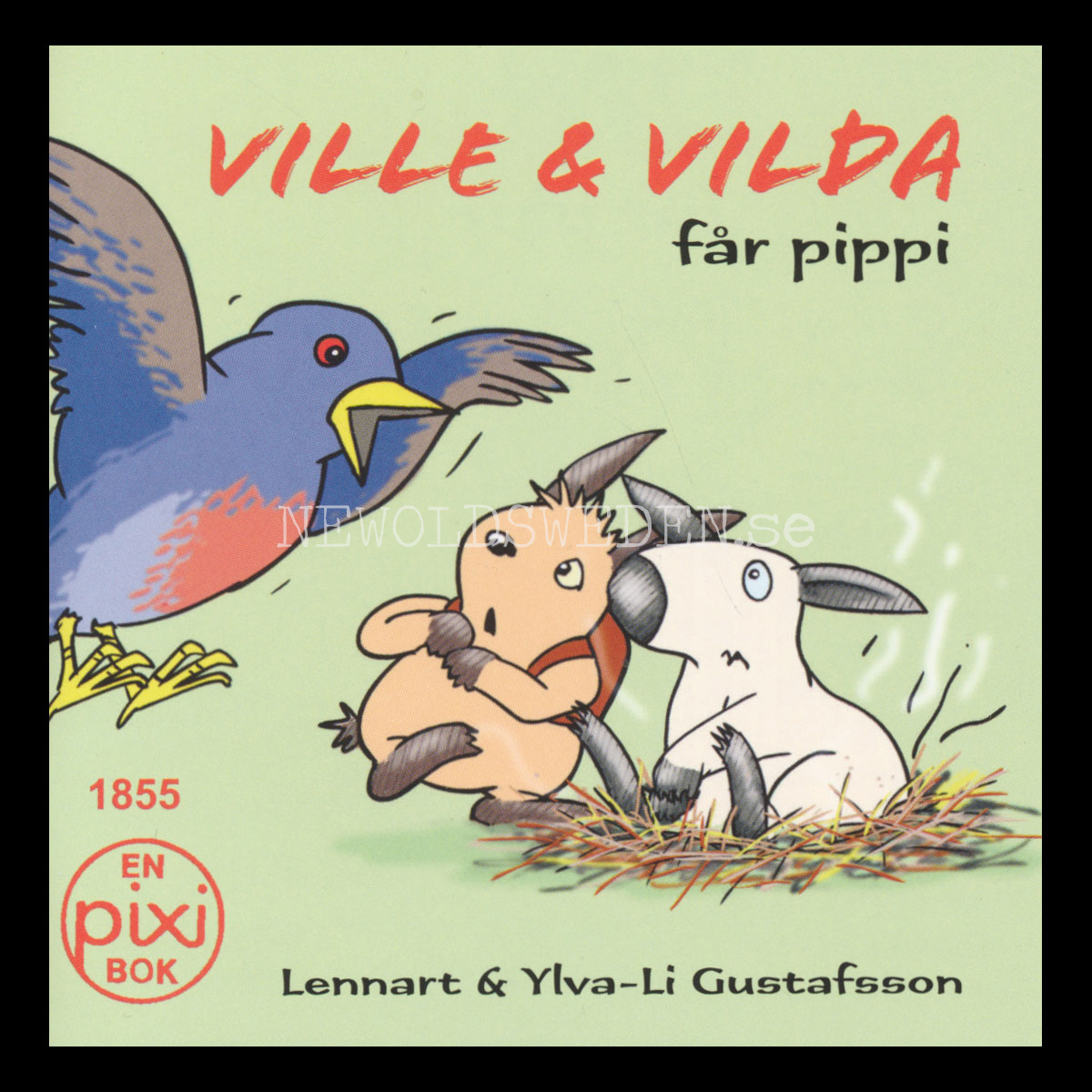 VILLE & VILDA får pippi Nr.1855 pixiböcker - P99