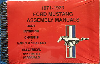1971-1973 Ford Mustang Assembly Manuals