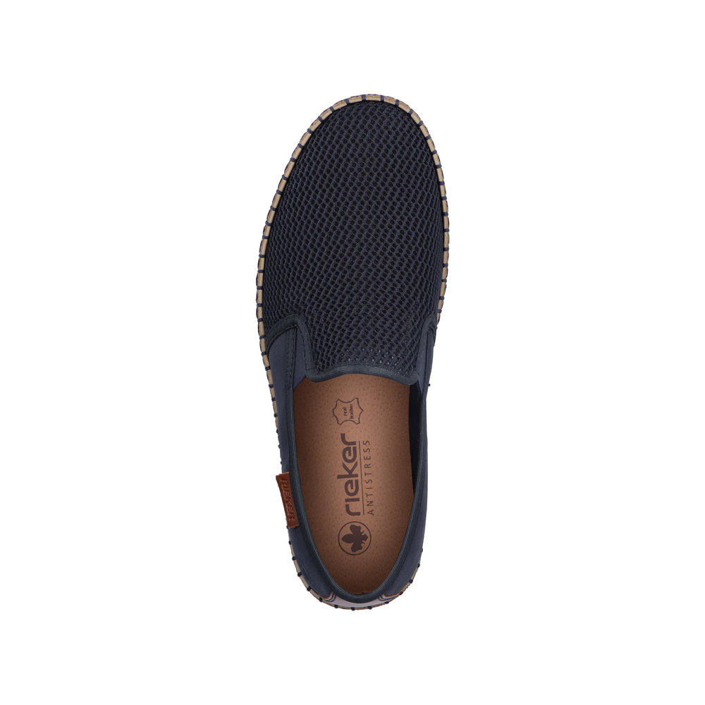 Rieker Herrsko Textil Navy - 4