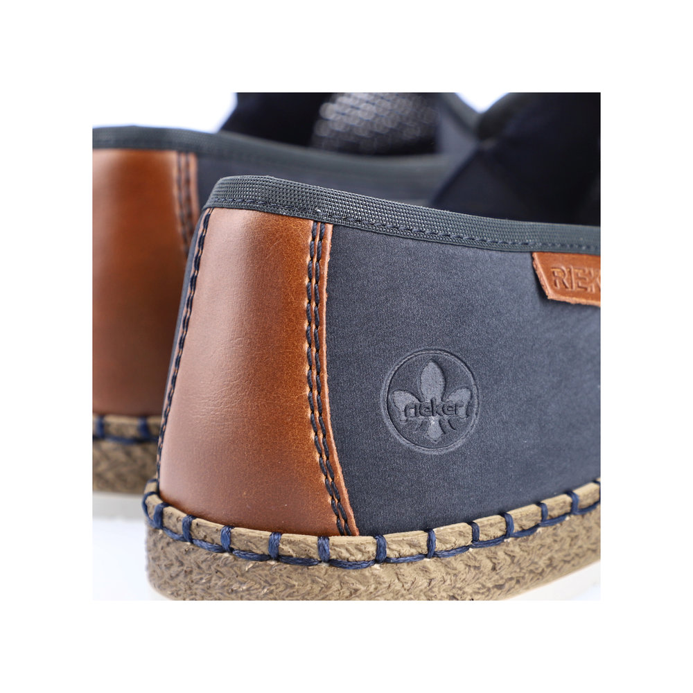Rieker Herrsko Textil Navy - 9