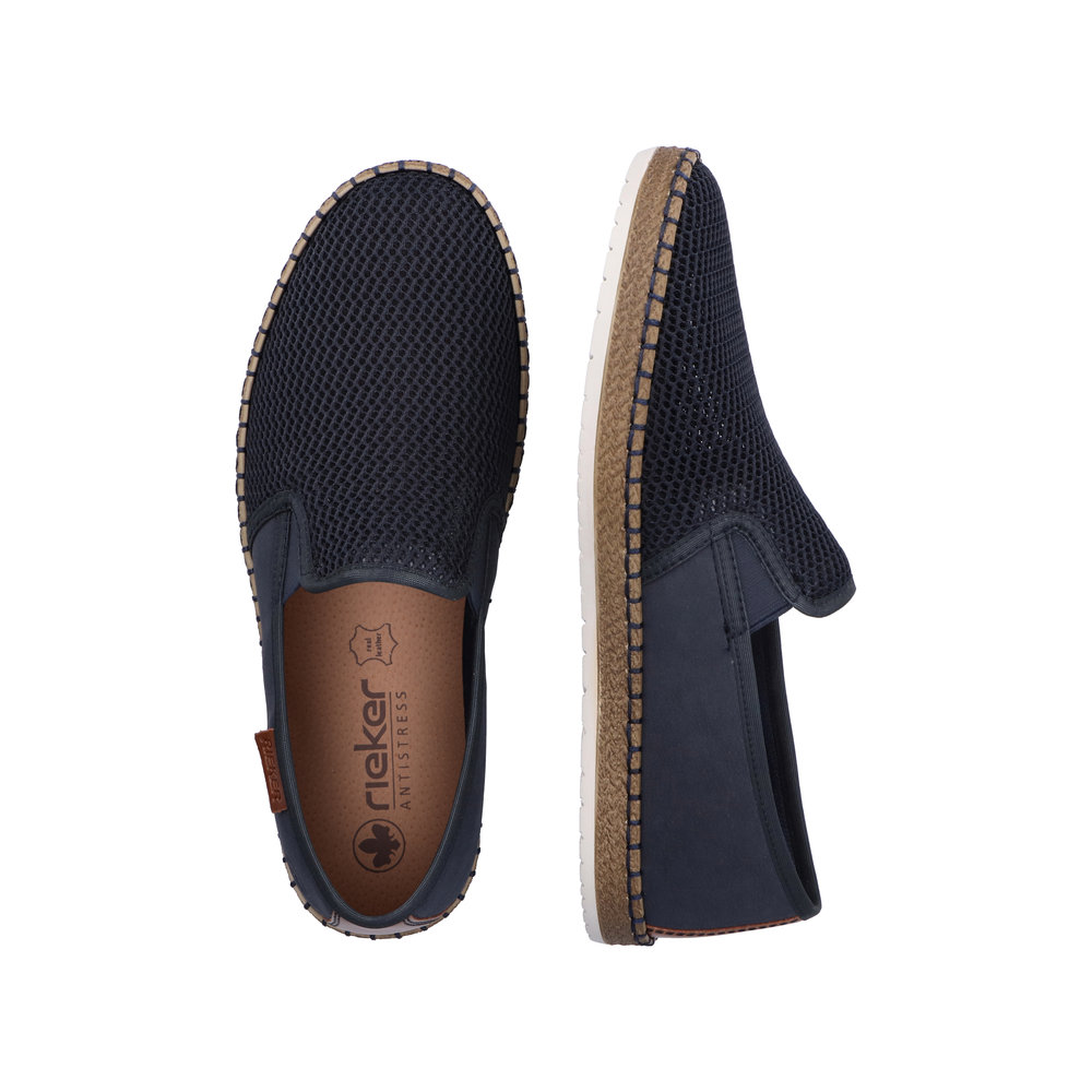 Rieker Herrsko Textil Navy - 7