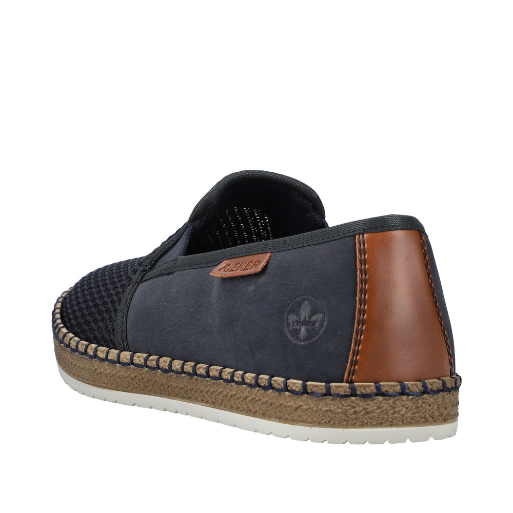 Rieker Herrsko Textil Navy - 3