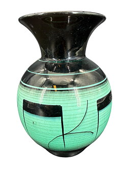 Rörstrand, Ilse Claeson  ”serie V” , vas, Art Deco, Rörstrand 1930-tal