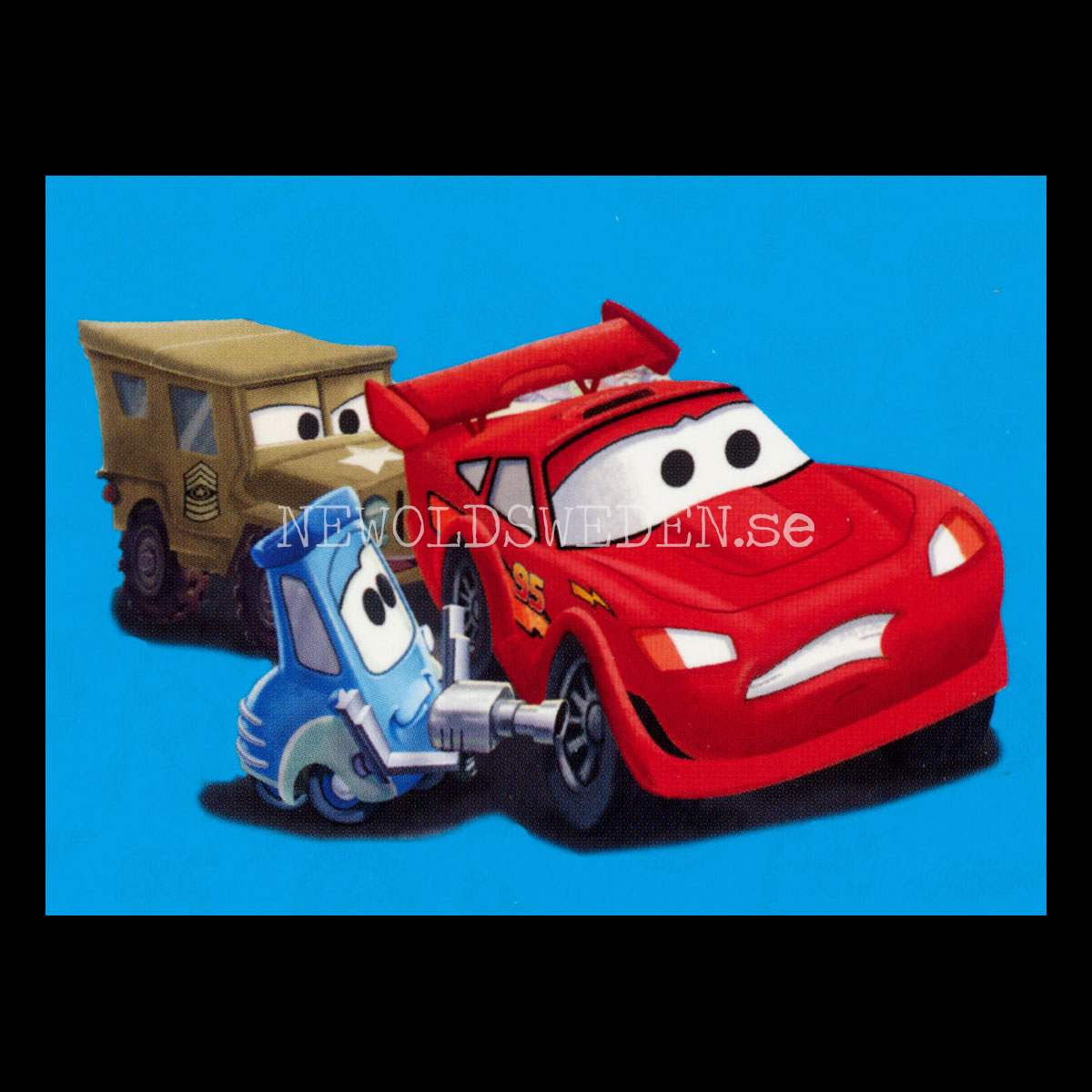 DET STORA LOPPET - PIXAR BILAR - Disney Miniböcker - MB203 - 3
