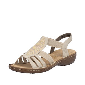 Rieker Resårsandal Beige