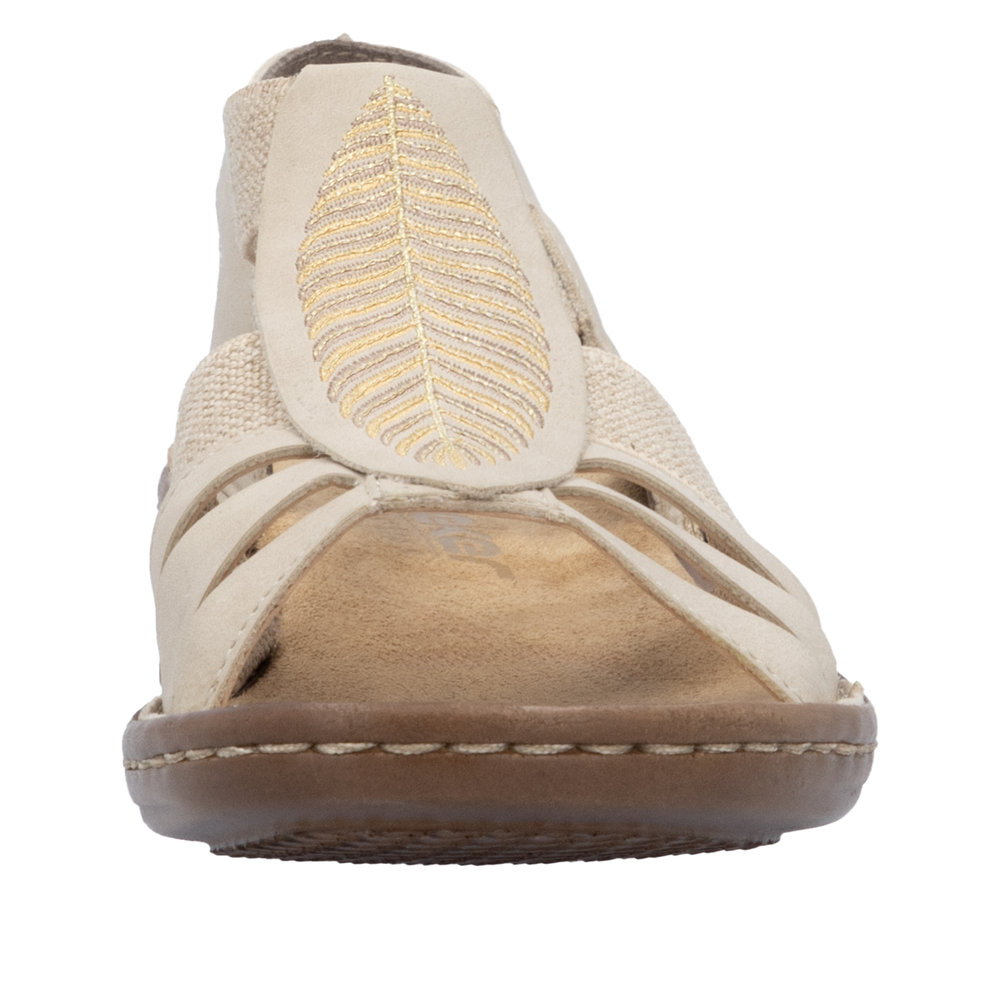 Rieker Resårsandal Beige - 6