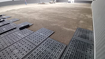 Stabiliseringsmatta för ridbanor 40mm 1170x830mm (FRI frakt)