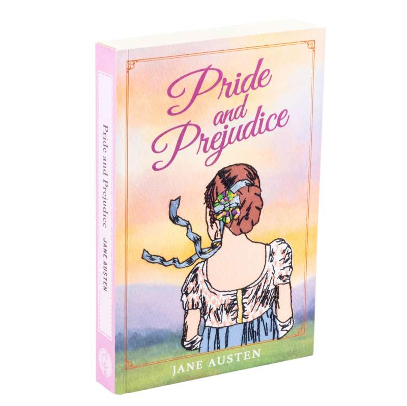 Jane Austen : Pride  and prejudice - Canterbury Classics Keepsake Edition with Embroidered Cover - 2