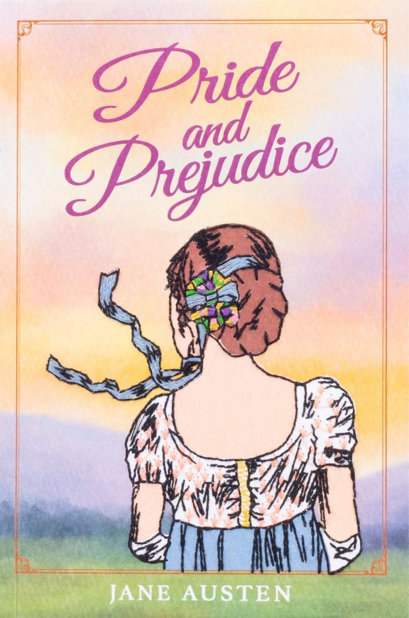 Jane Austen : Pride  and prejudice - Canterbury Classics Keepsake Edition with Embroidered Cover