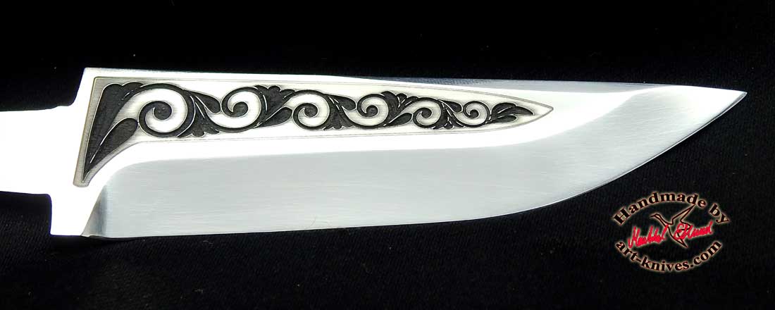 Knife blade 51 Engraved