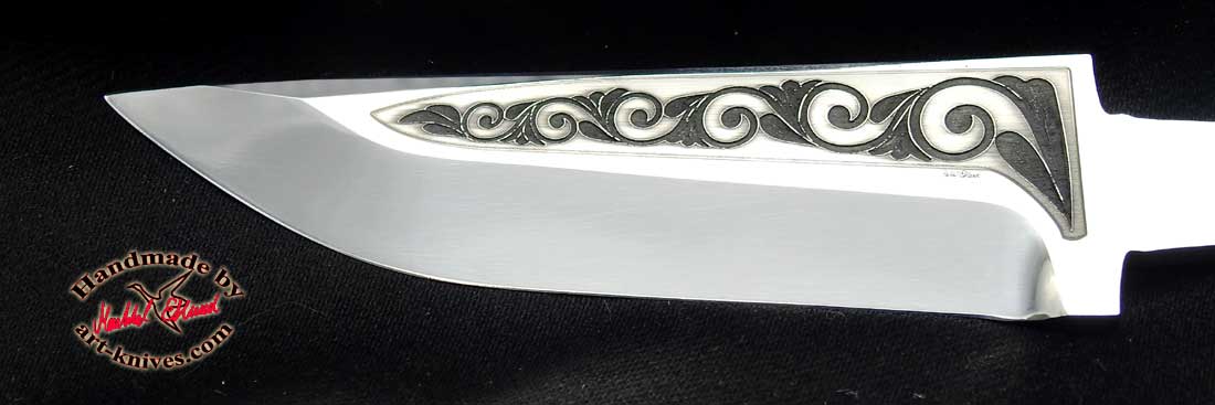 Knife blade 51 Engraved - 2