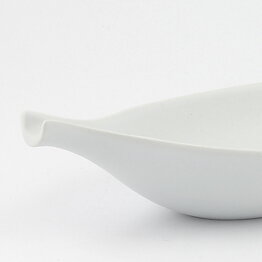 Stig Lindberg (Pungo 1953) White Canoe Bowl 26 cm (2)