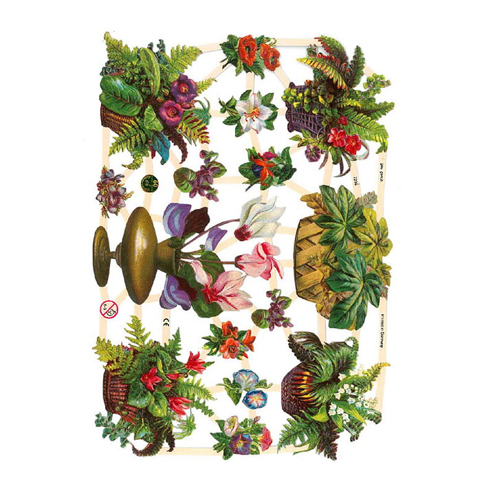 Bokmärken Second Hand - Blommor Vintage EF7296