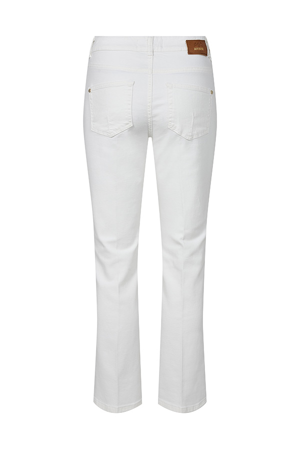 MMAshley Bianco Jeans White Ankle - 4