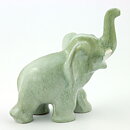 Vicke Lindstrand (1944) Green Elephant 16 cm