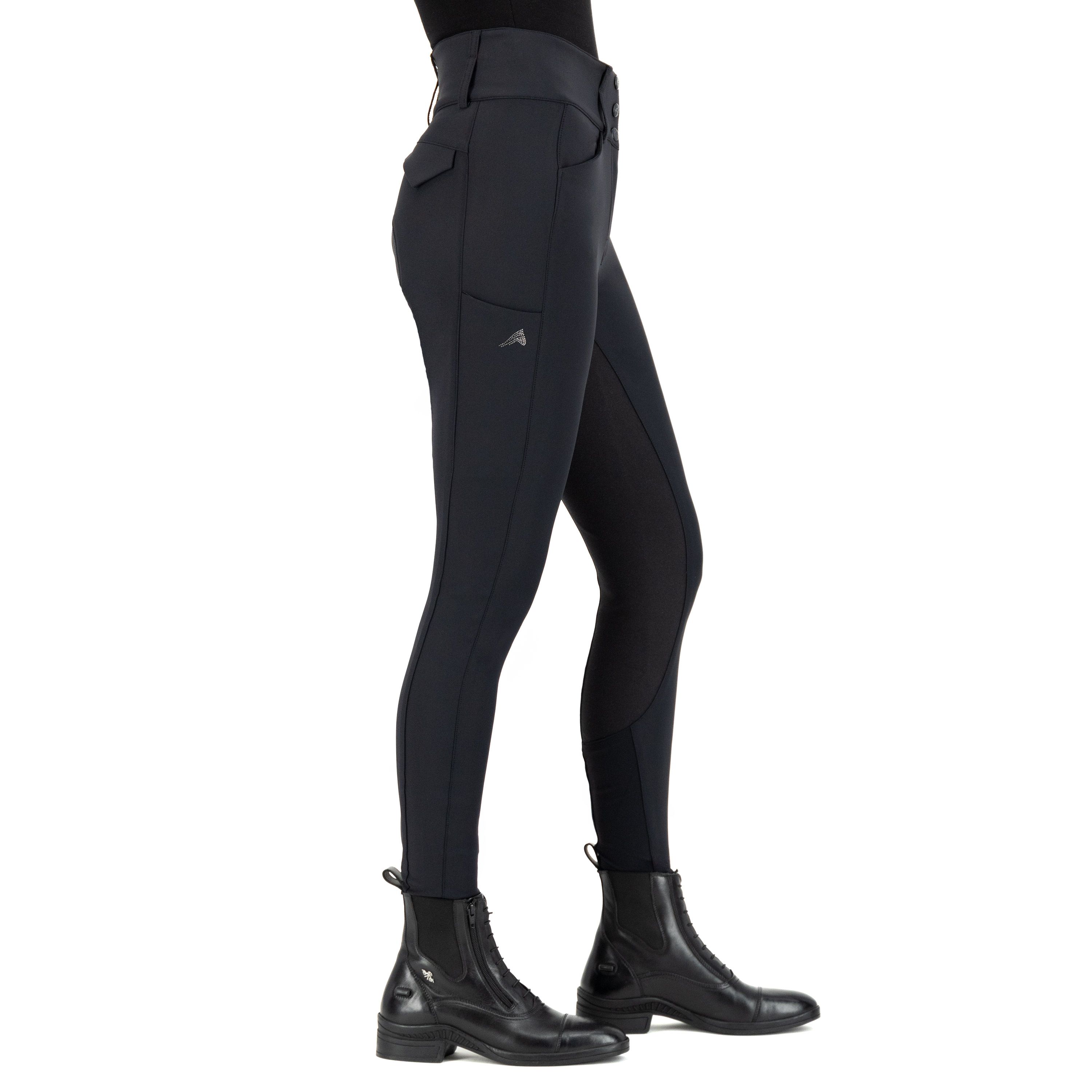Euro-Star Ridbyxa Aurelia FullGrip Svarta - 3