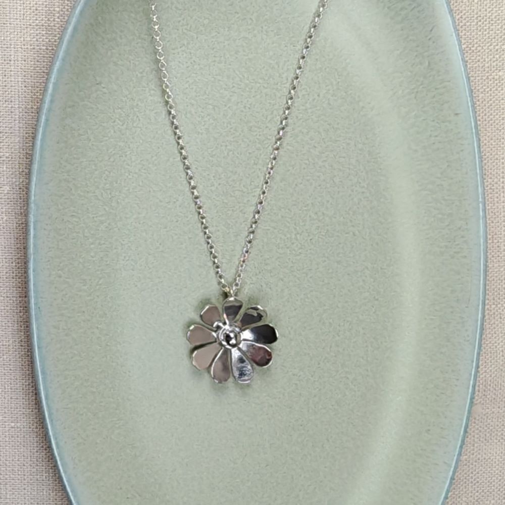 IAMLUND Blomstertid halsband silver - 3