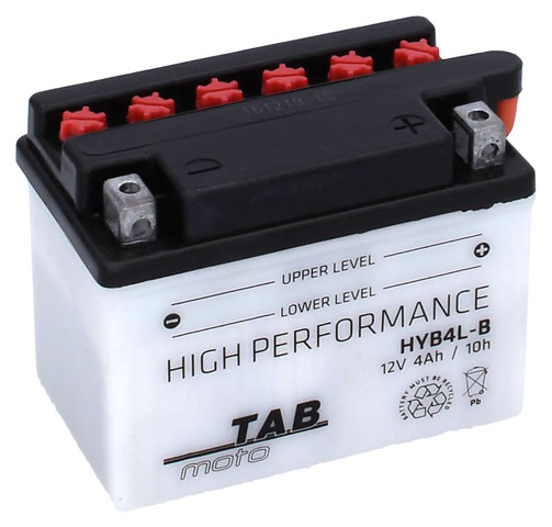 TAB YB4L-B/HYB4L-B 12V 4Ah 56A, 120x70x92 - +* M834 YB4L-B