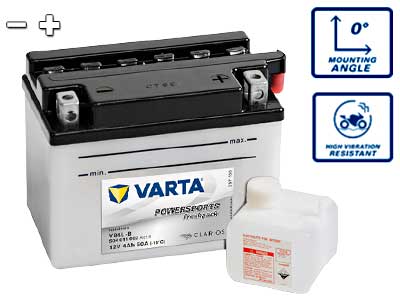Varta YB4L-B 12V 4Ah 50A