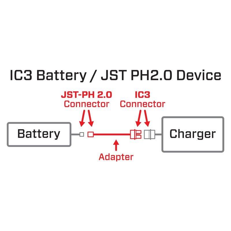 Spektrum Adapter: IC3 Battery / JST-PH 2.0 Device - 2
