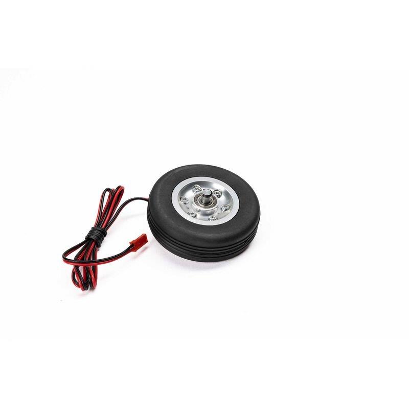 Hangar 9 Main Wheel with Brake; 65mm (1): Aermacchi MB-339