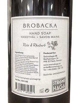 HANDTVÅL - ROS/RABARBER