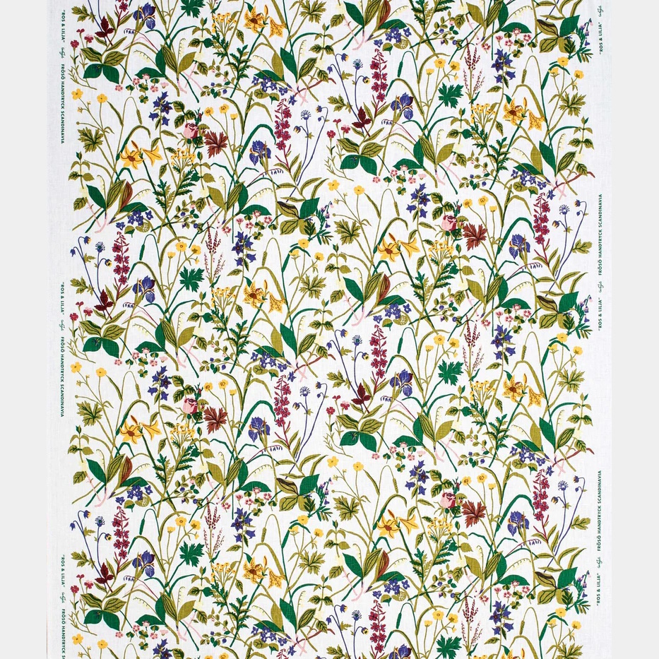 Kuddfodral Ros och Lilja 50 x 50 Gocken Jobs - 3