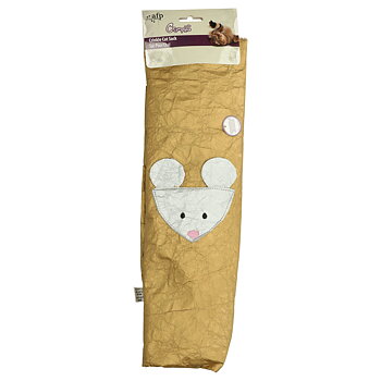 AFP Crumples Crinkle Cat Sack Cat Toy – Gold
