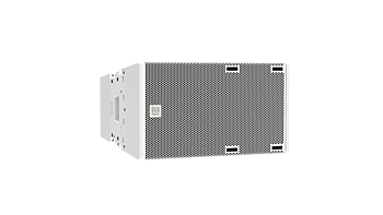 T1215-W - 12" 2-vägs 15 graders Constant Curvature array inkl variabel horisontellspridning - vit