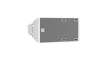 T1230-W - 12" 2-vägs 30 graders Constant Curvature array inkl variabel horisontellspridning - vit